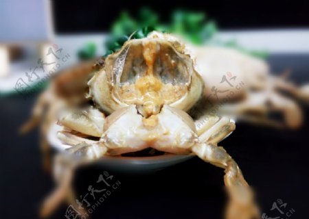 腌制花盖蟹即食螃蟹海鲜