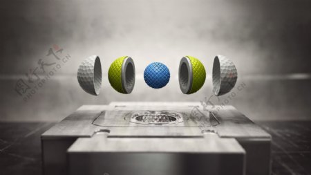 NIKE高尔夫球装备宣传广告