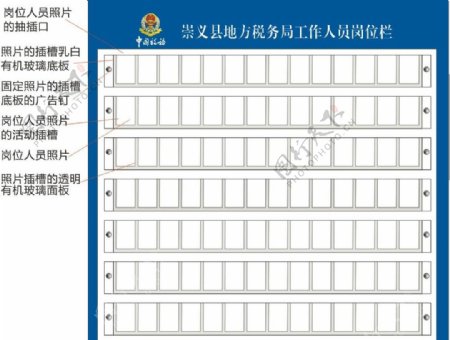 崇义县地方税务局工作人员岗位表