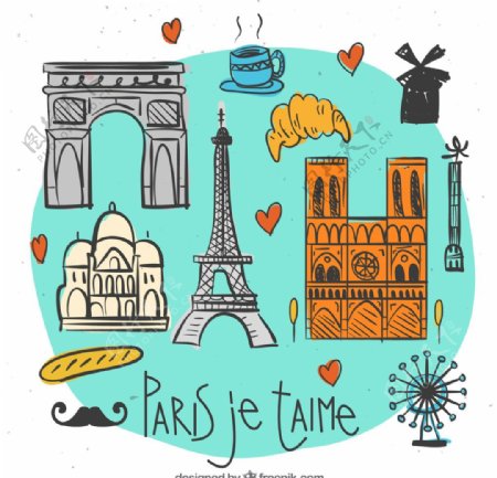 巴黎旅游城市