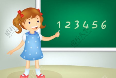 女孩子数数教数学