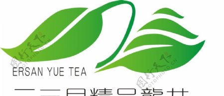二三月龙井茶叶商标LOGO