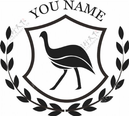 鸵鸟logo