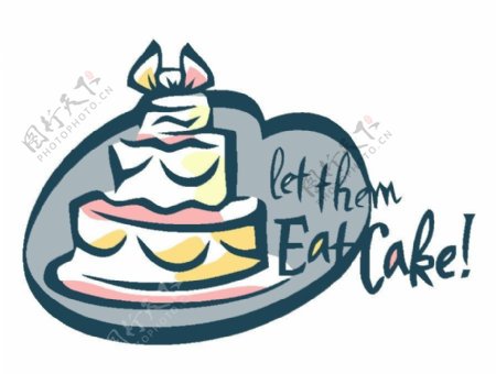蛋糕logo