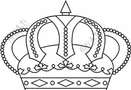 皇冠线条图