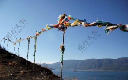 云南泸沽湖风景摄影