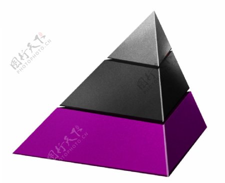 金字塔三角立方体