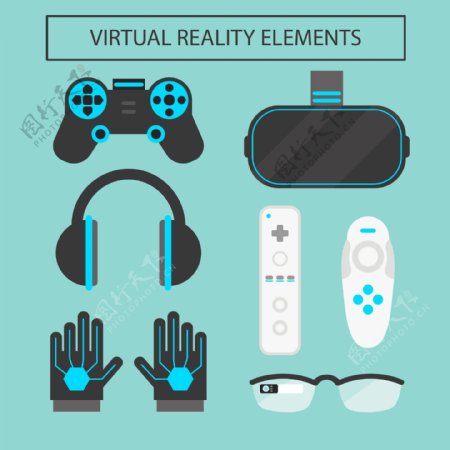 VR虚拟现实眼镜周边