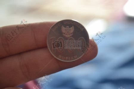 钱硬币印尼语