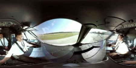 飞机驾驶VR视频