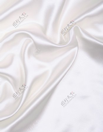 白色绸缎图片