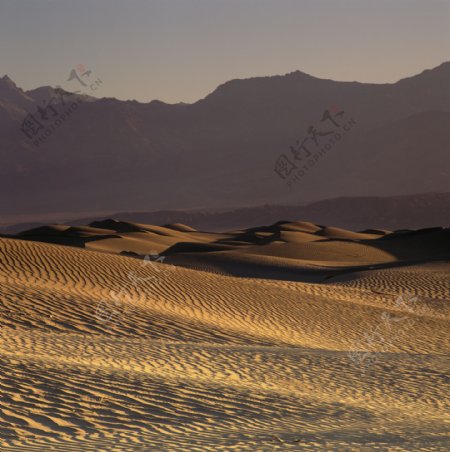 美丽沙漠风景图片