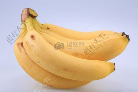 一束黄色的香蕉