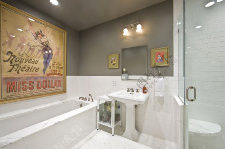 豪华浴室室内装饰图片
