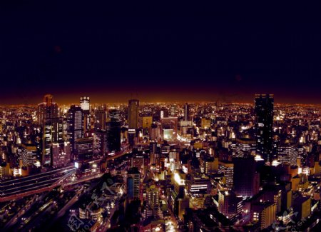 美丽城市夜景图片