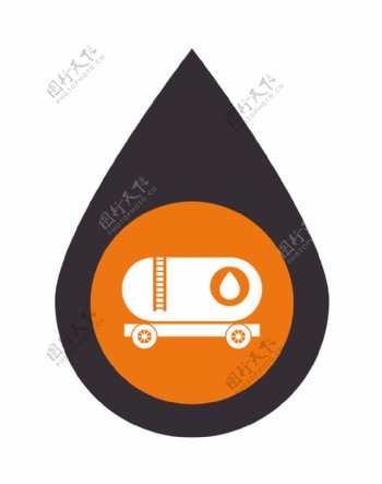 油罐车汽油图标图片