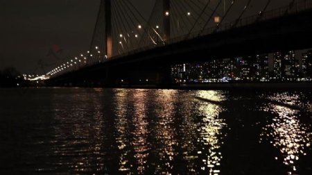 城市夜景光线视频设计