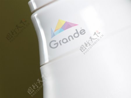 瓶体彩色logo