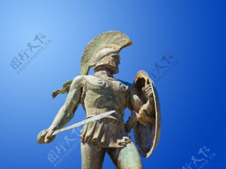 拿刀的古罗马士兵图片