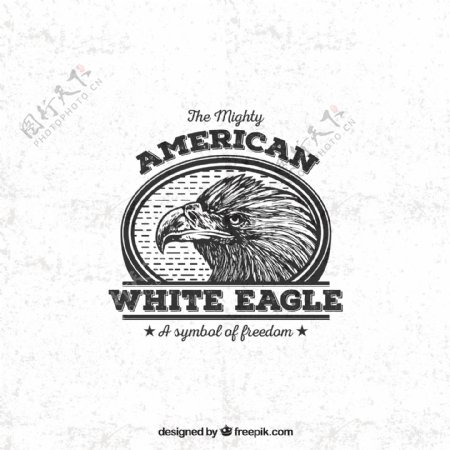 美国白鹰徽章