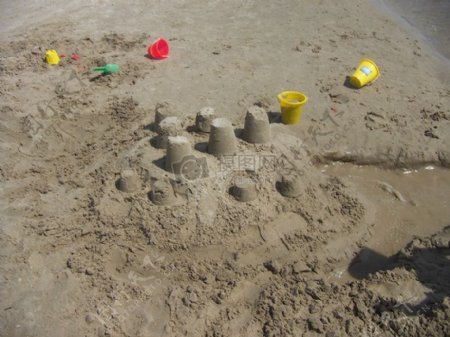 沙堆的城堡