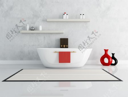 时尚简洁浴室设计