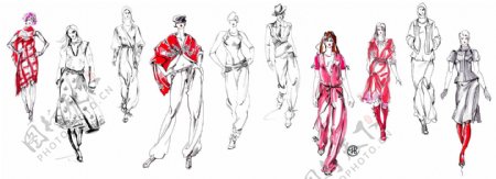 10款时尚女装设计图