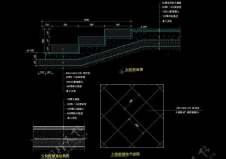 雕塑建筑cad图