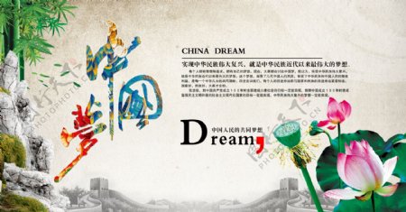 中国梦背景
