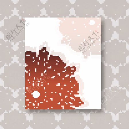 曼陀罗装饰花纹图案手册封面模板