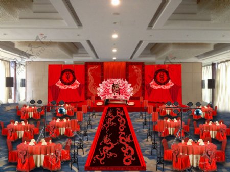 汉式婚礼设计