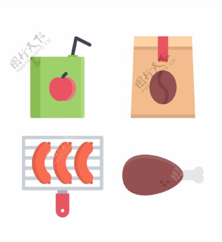 食物饮品icon图标素材