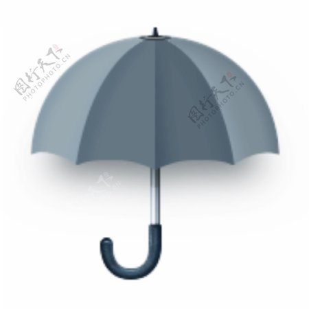 雨伞天气图标