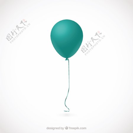 绿松石的气球