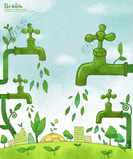 节水环保海报设计