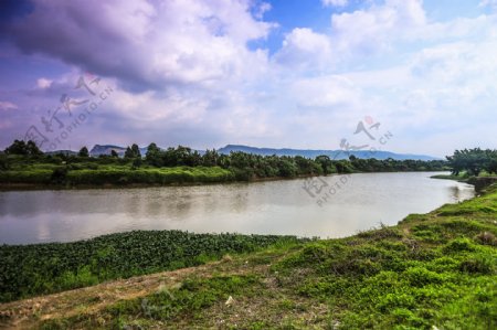 广东惠州潼湖湿地风景
