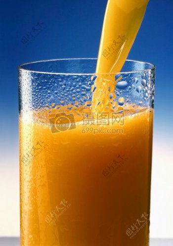 健康鲜榨橙汁
