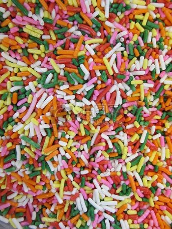 色彩斑斓的糖果