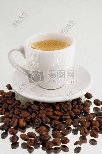 制作咖啡的咖啡豆