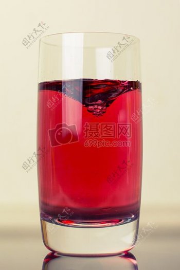 水饮料玻璃果汁漩涡