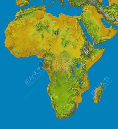 地球上的非洲