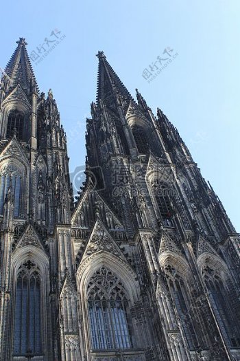 大教堂科隆教会架构具有里程碑意义尖顶城市科隆大教堂