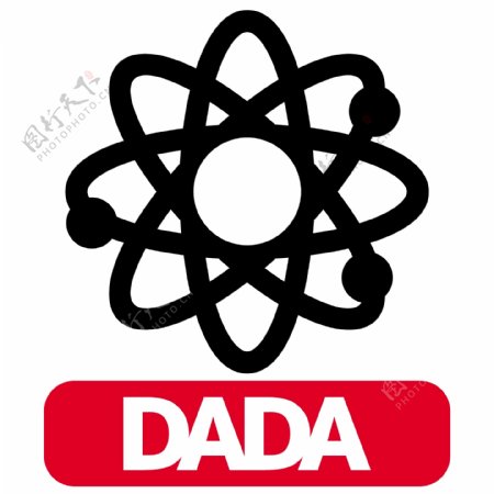 DADA网状轨迹图标设计