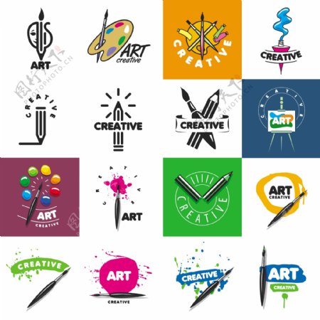 创意教育logo设计图片