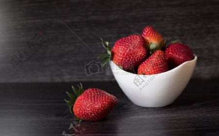 香甜可口的草莓
