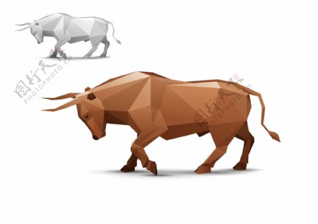 牛与折纸设计