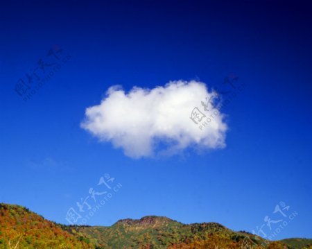 蓝天白云图片01图片