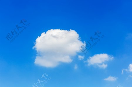 蓝天白云图图片