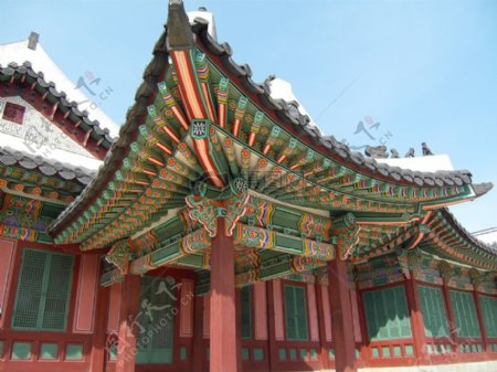 韩国汉城的昌德宫