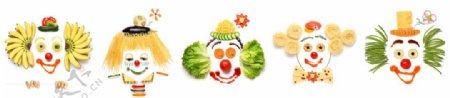 蔬菜水果小丑图片